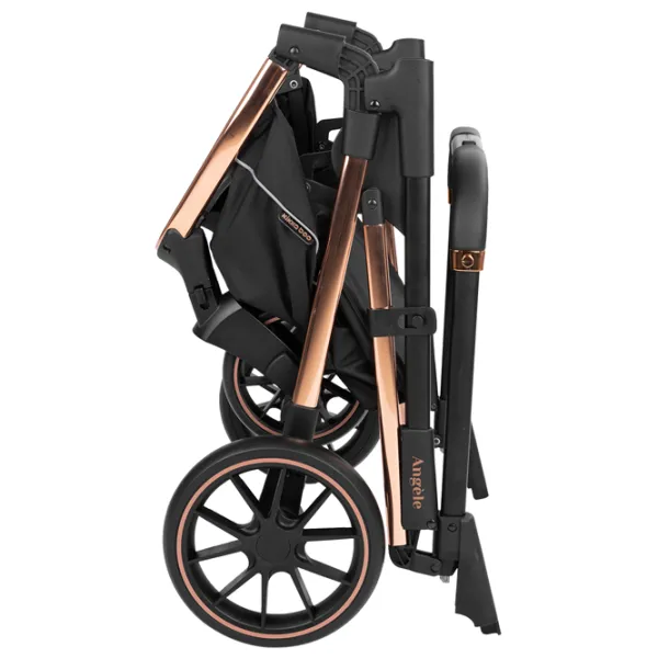 Детская коляска Kikka Boo Angele 3 in 1 31001010187/ Бежевый photo 10