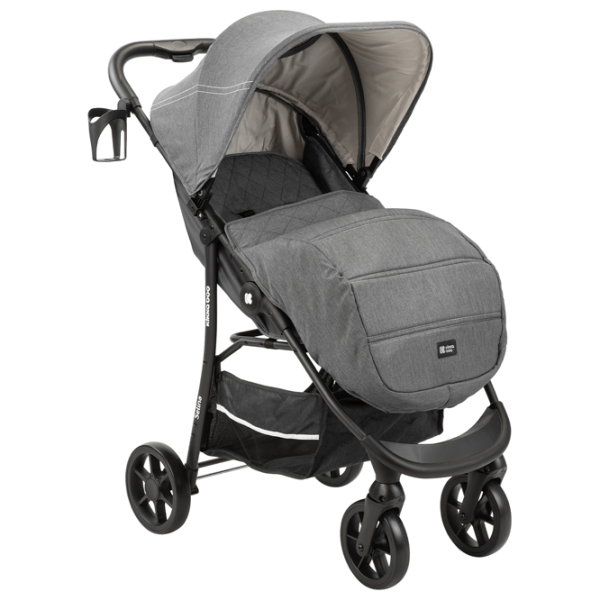 Cărucior pentru copil Kikka Boo Selina 3 in 1 31001010182/ Gray photo 3
