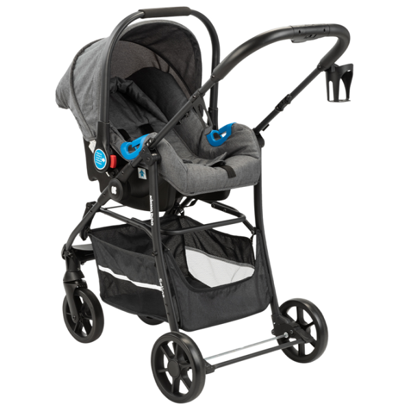 Cărucior pentru copil Kikka Boo Selina 3 in 1 31001010182/ Gray photo 6