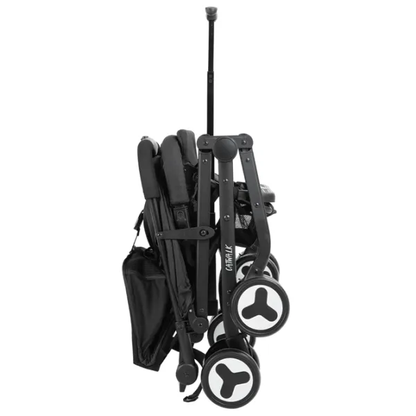 Cărucior pentru copil Kikka Boo Catwalk 31001030119/ Black photo 6