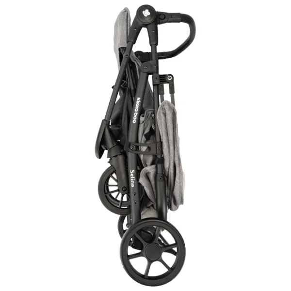 Детская коляска Kikka Boo Selina 3 in 1 31001010180/ Светло-серый photo 7