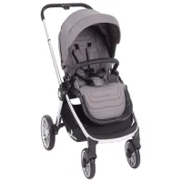 Cărucior pentru copil Kikka Boo Vicenza Luxury 3 in 1 31001010066/ Gray photo 2