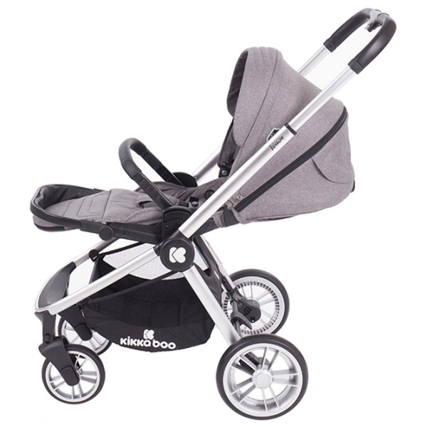Cărucior pentru copil Kikka Boo Vicenza Luxury 3 in 1 31001010066/ Gray photo 3
