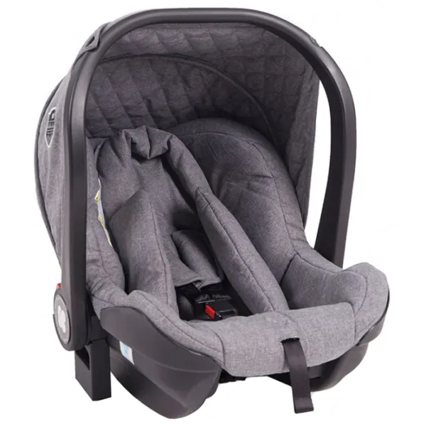 Cărucior pentru copil Kikka Boo Vicenza Luxury 3 in 1 31001010066/ Gray photo 4