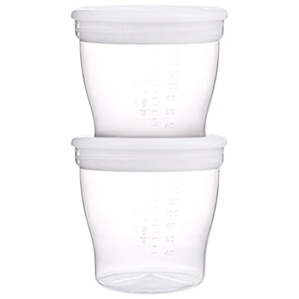 Canpol 12/204 container pentru pastrarea laptelui 4 buc (180 ml) Plastic/ 180 ml photo 3