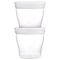 Canpol 12/204 container pentru pastrarea laptelui 4 buc (180 ml) Пластик/ 180 мл photo 3