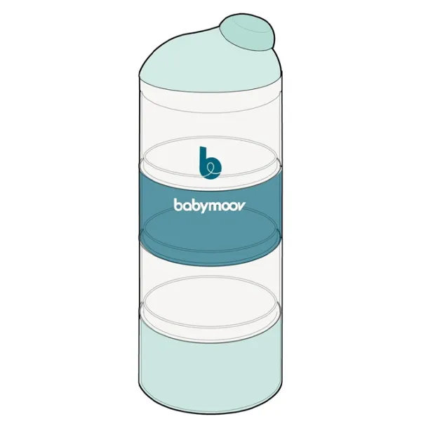 Dozator pentru lapte praf Babymoov Artic Blue Полипропилен photo 5