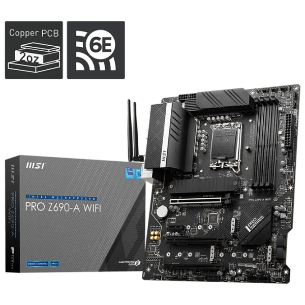 Материнская плата MSI PRO Z690-A ATX/ Intel Z690 photo 5 Материнская плата MSI PRO Z690-A ATX/ Intel Z690 photo 5