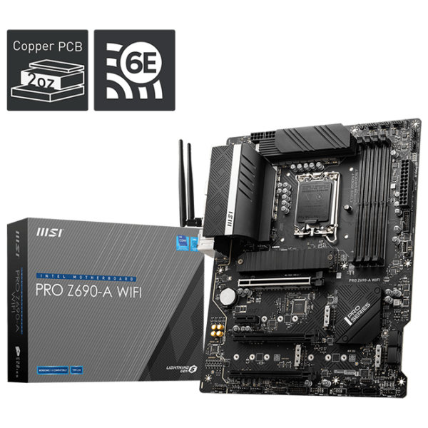 Материнская плата MSI PRO Z690-A ATX/ Intel Z690 photo 5 Материнская плата MSI PRO Z690-A ATX/ Intel Z690 photo 5
