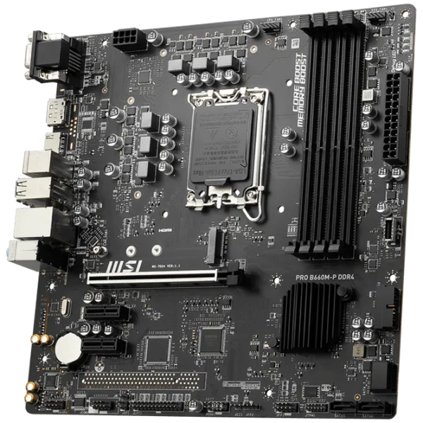 Placă de bază MSI PRO B660M-P mATX/ Intel B660 photo 3 Placă de bază MSI PRO B660M-P mATX/ Intel B660 photo 3