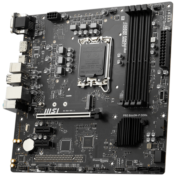 Placă de bază MSI PRO B660M-P mATX/ Intel B660 photo 3 Placă de bază MSI PRO B660M-P mATX/ Intel B660 photo 3