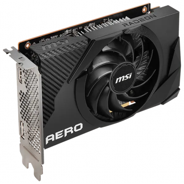 Placă video MSI Radeon RX 6400 AERO ITX PCI Express x4 4.0 / 4 GB photo 3 Placă video MSI Radeon RX 6400 AERO ITX PCI Express x4 4.0 / 4 GB photo 3