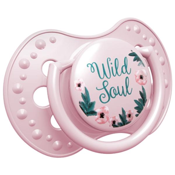 Соска ортодонтическая Canpol Wild Soul 22/ 884 для девочек/ 6 месяцев - 18 месяцев/ Силикон/ Розовый photo 3 Соска ортодонтическая Canpol Wild Soul 22/ 884 для девочек/ 6 месяцев - 18 месяцев/ Силикон/ Розовый photo 3