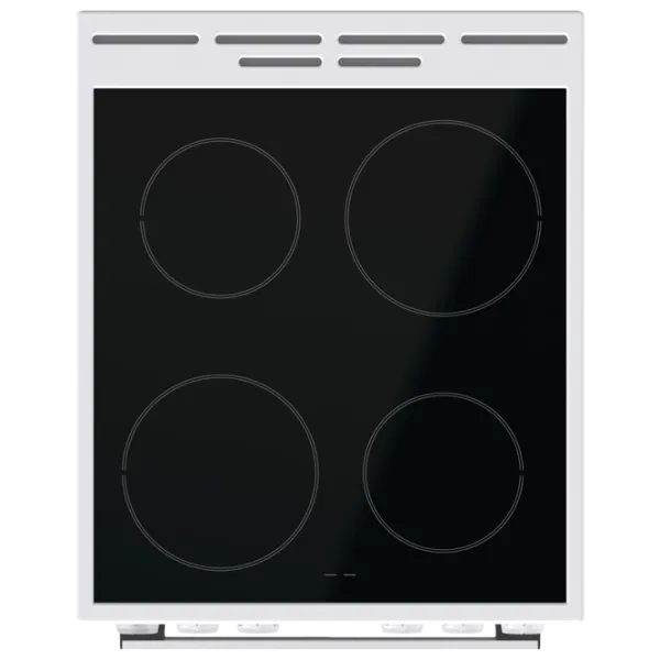 Aragaz Gorenje GEC 5A21 WG-B Electrică/ White/ Black photo 2