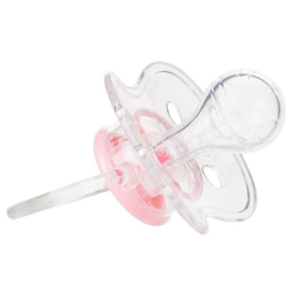 Suzetă cu tetina rotundă Canpol Newborn baby 22/ 563 pentru fetițe/ 6 luni - 18 luni/ Silicon/ Transparent photo 4 Suzetă cu tetina rotundă Canpol Newborn baby 22/ 563 pentru fetițe/ 6 luni - 18 luni/ Silicon/ Transparent photo 4