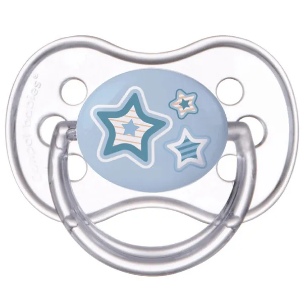 Suzetă cu tetina rotundă Canpol Newborn baby 22/ 563 pentru fetițe/ 6 luni - 18 luni/ Silicon/ Transparent photo 5 Suzetă cu tetina rotundă Canpol Newborn baby 22/ 563 pentru fetițe/ 6 luni - 18 luni/ Silicon/ Transparent photo 5
