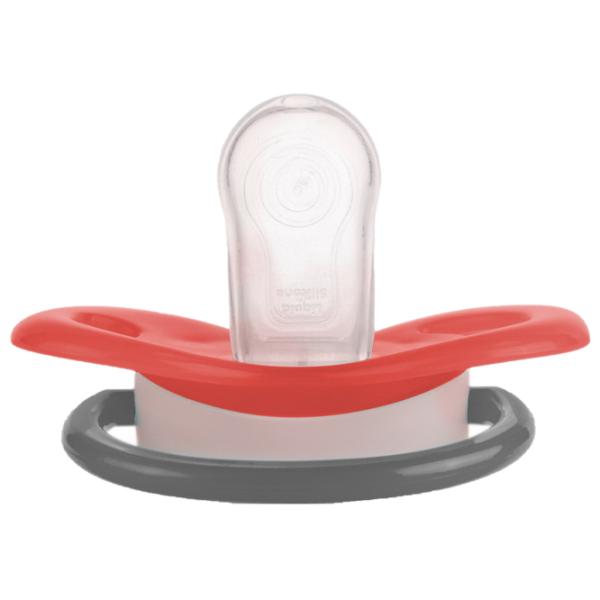 Suzetă cu tetina rotundă Canpol Racing 22/ 573 pentru băieți/ 18 luni -/ Silicon/ Multicolor photo 3 Suzetă cu tetina rotundă Canpol Racing 22/ 573 pentru băieți/ 18 luni -/ Silicon/ Multicolor photo 3