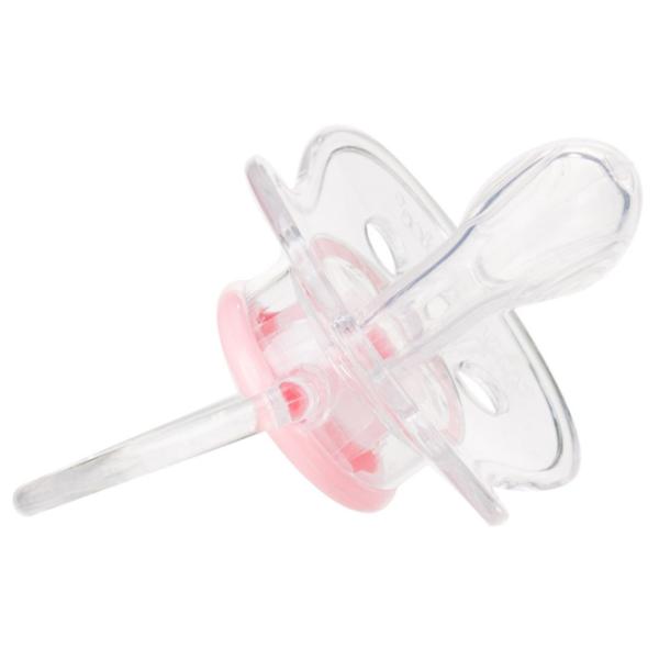Suzetă cu tetina rotundă Canpol Newborn baby 22/ 580 pentru fetițe/ 0 luni - 6 luni/ Silicon/ Transparent photo 6 Suzetă cu tetina rotundă Canpol Newborn baby 22/ 580 pentru fetițe/ 0 luni - 6 luni/ Silicon/ Transparent photo 6