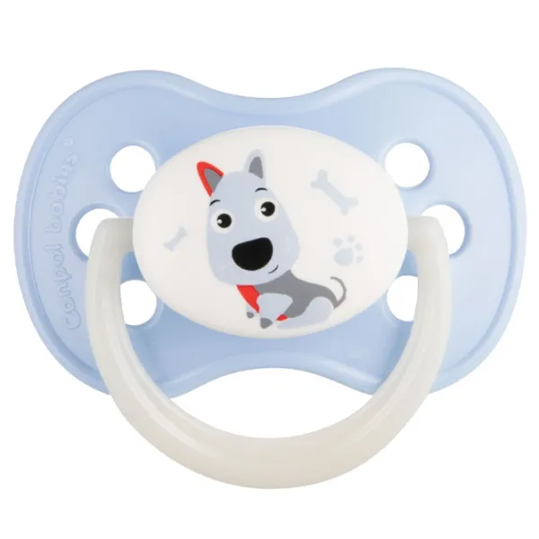 Suzetă cu tetina rotundă Canpol Animals 22/ 597 Unisex/ 18 luni -/ Silicon/ Multicolor photo 5 Suzetă cu tetina rotundă Canpol Animals 22/ 597 Unisex/ 18 luni -/ Silicon/ Multicolor photo 5