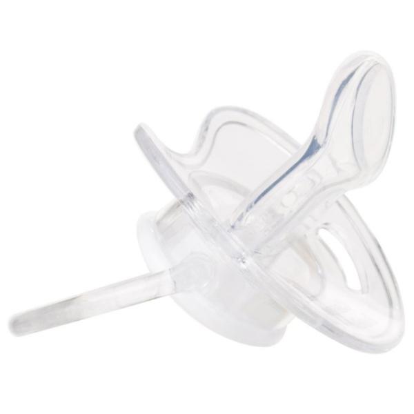 Suzetă cu tetina ortodontică Canpol Newborn baby 22/ 567 pentru fetițe/ 18 luni -/ Silicon/ Transparent photo 2 Suzetă cu tetina ortodontică Canpol Newborn baby 22/ 567 pentru fetițe/ 18 luni -/ Silicon/ Transparent photo 2