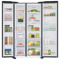 Frigider Samsung RS66A8100B1/UA Side by Side 652 l / 178 cm / Black photo 6