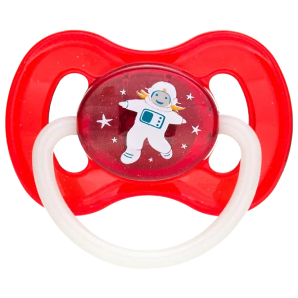 Suzetă cu tetina rotundă Canpol Space 23/ 222 Unisex/ 6 luni - 18 luni/ Latex/ Multicolor photo 2 Suzetă cu tetina rotundă Canpol Space 23/ 222 Unisex/ 6 luni - 18 luni/ Latex/ Multicolor photo 2