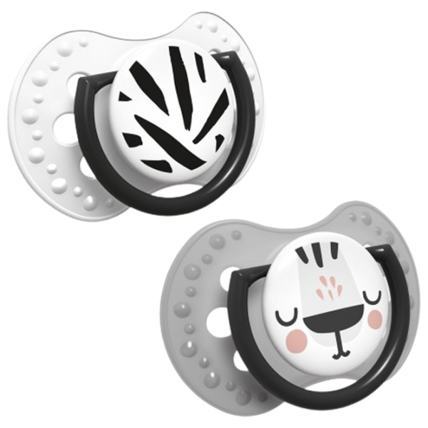 Suzetă cu tetina ortodontică Canpol Salt and Pepper 22/ 877 Unisex/ 0 luni - 3 luni/ Silicon/ White photo 3 Suzetă cu tetina ortodontică Canpol Salt and Pepper 22/ 877 Unisex/ 0 luni - 3 luni/ Silicon/ White photo 3
