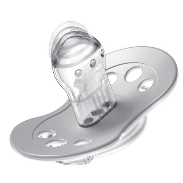 Suzetă cu tetina ortodontică Canpol Salt and Pepper 22/ 877 Unisex/ 0 luni - 3 luni/ Silicon/ White photo 6 Suzetă cu tetina ortodontică Canpol Salt and Pepper 22/ 877 Unisex/ 0 luni - 3 luni/ Silicon/ White photo 6