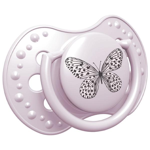 Suzetă cu tetina ortodontică Canpol Botanic 22/ 869 pentru fetițe/ 0 luni - 3 luni/ Silicon/ Pink photo 2 Suzetă cu tetina ortodontică Canpol Botanic 22/ 869 pentru fetițe/ 0 luni - 3 luni/ Silicon/ Pink photo 2