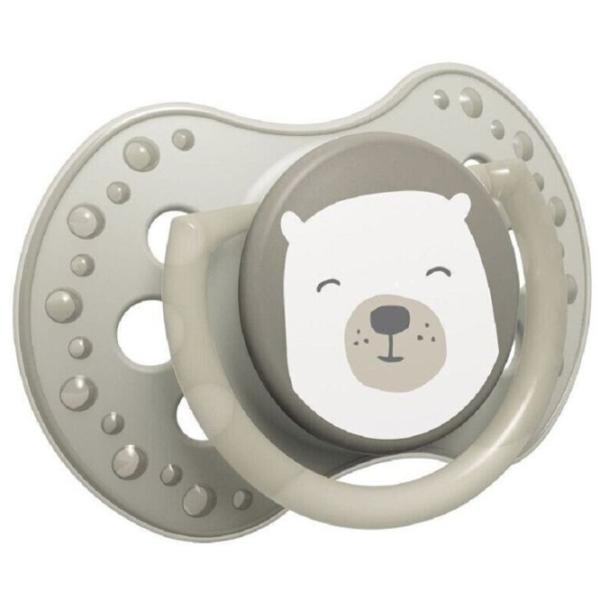 Suzetă cu tetina ortodontică Canpol Buddy Bear 22/ 865 Unisex/ 6 luni - 18 luni/ Silicon/ Beige photo 3 Suzetă cu tetina ortodontică Canpol Buddy Bear 22/ 865 Unisex/ 6 luni - 18 luni/ Silicon/ Beige photo 3
