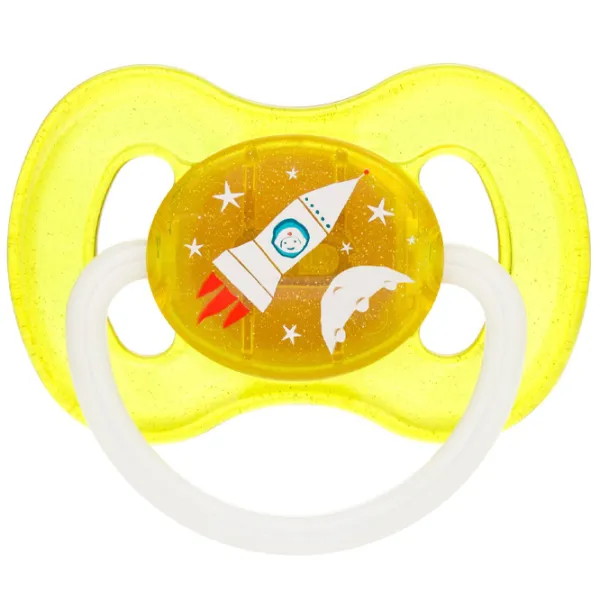 Suzetă cu tetina rotundă Canpol Space 23/ 221 Unisex/ 0 luni - 6 luni/ Latex/ Multicolor photo 5 Suzetă cu tetina rotundă Canpol Space 23/ 221 Unisex/ 0 luni - 6 luni/ Latex/ Multicolor photo 5