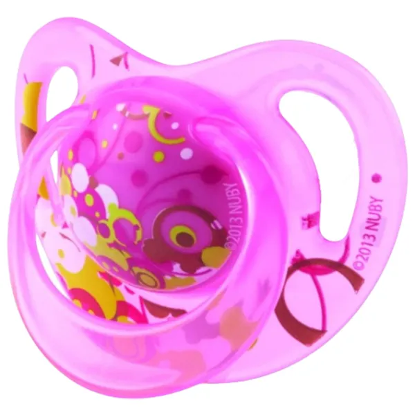 Suzetă cu tetina ortodontică Nuby ID5780LOSM Unisex/ 18 luni -/ Silicon/ Multicolor photo 5 Suzetă cu tetina ortodontică Nuby ID5780LOSM Unisex/ 18 luni -/ Silicon/ Multicolor photo 5