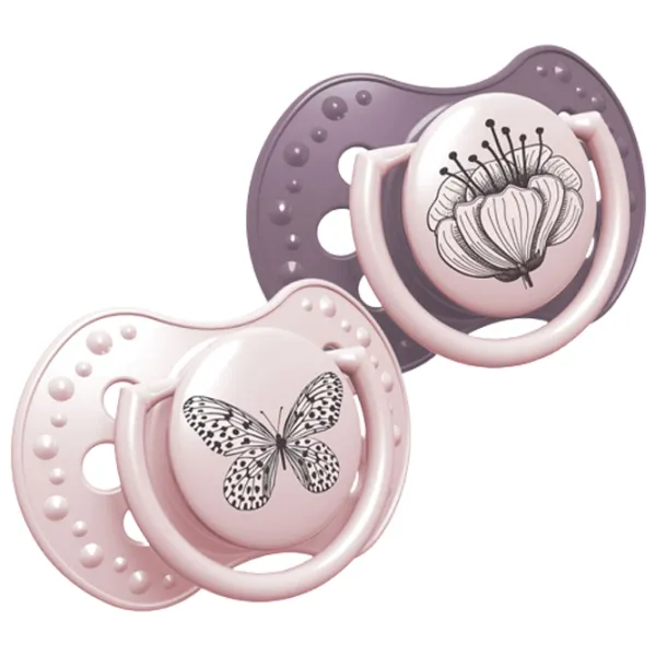 Suzetă cu tetina ortodontică Canpol Botanic 22/ 871 pentru fetițe/ 6 luni - 18 luni/ Silicon/ Pink photo 5 Suzetă cu tetina ortodontică Canpol Botanic 22/ 871 pentru fetițe/ 6 luni - 18 luni/ Silicon/ Pink photo 5