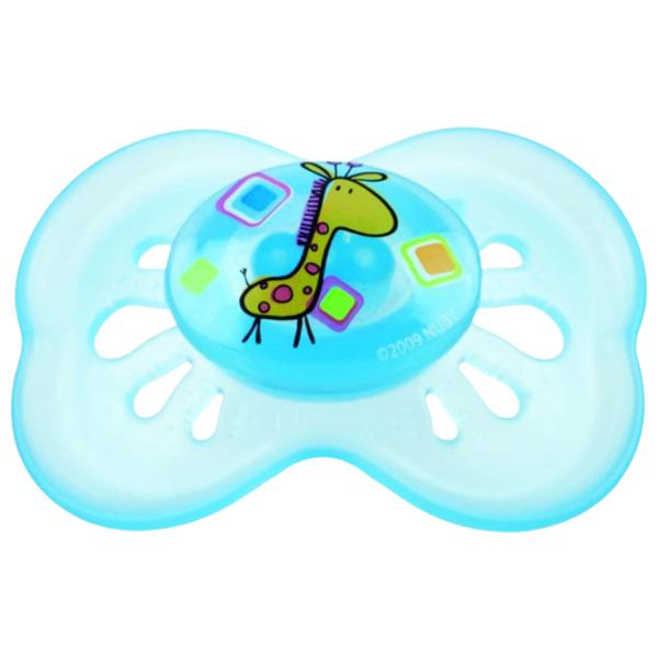 Suzetă cu tetina rotundă Nuby ID5720LFSN Unisex/ 18 luni -/ Silicon/ Multicolor photo 3 Suzetă cu tetina rotundă Nuby ID5720LFSN Unisex/ 18 luni -/ Silicon/ Multicolor photo 3