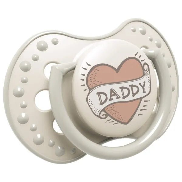 Suzetă cu tetina ortodontică Canpol I LOVE 22/ 867 Unisex/ 3 luni - 6 luni/ Silicon/ Beige photo 5