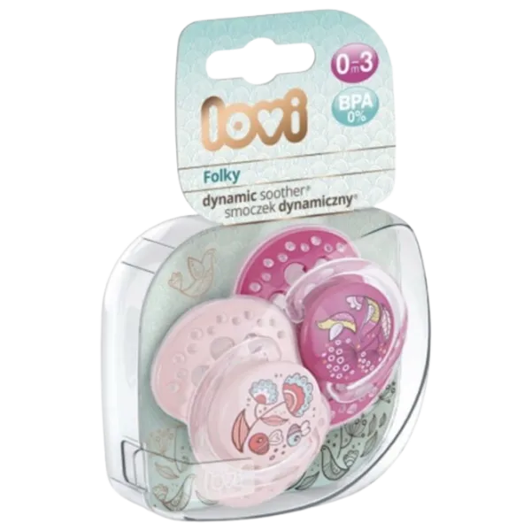Suzetă cu tetina ortodontică Canpol Folky 22/ 841 pentru fetițe/ 0 luni - 3 luni/ Silicon/ Pink photo 2 Suzetă cu tetina ortodontică Canpol Folky 22/ 841 pentru fetițe/ 0 luni - 3 luni/ Silicon/ Pink photo 2