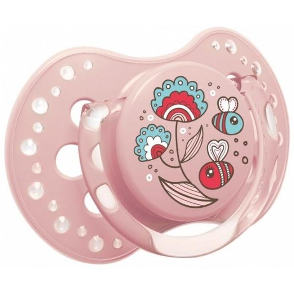 Suzetă cu tetina ortodontică Canpol Folky 22/ 841 pentru fetițe/ 0 luni - 3 luni/ Silicon/ Pink photo 4 Suzetă cu tetina ortodontică Canpol Folky 22/ 841 pentru fetițe/ 0 luni - 3 luni/ Silicon/ Pink photo 4