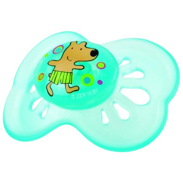 Suzetă cu tetina rotundă Nuby ID5720MFSN Unisex/ 6 luni - 18 luni/ Silicon/ Multicolor photo 5 Suzetă cu tetina rotundă Nuby ID5720MFSN Unisex/ 6 luni - 18 luni/ Silicon/ Multicolor photo 5