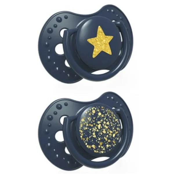 Suzetă cu tetina ortodontică Canpol Stardust 22/ 892 Unisex/ 0 luni - 3 luni/ Silicon/ Multicolor photo 3 Suzetă cu tetina ortodontică Canpol Stardust 22/ 892 Unisex/ 0 luni - 3 luni/ Silicon/ Multicolor photo 3