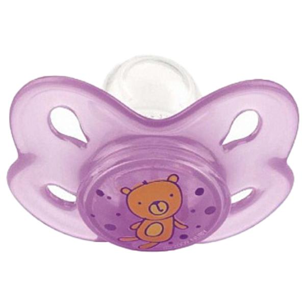 Suzetă cu tetina rotundă Nuby ID5797SFSM Unisex/ 0 luni - 6 luni/ Multicolor photo 2 Suzetă cu tetina rotundă Nuby ID5797SFSM Unisex/ 0 luni - 6 luni/ Multicolor photo 2