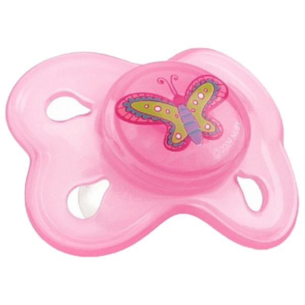 Suzetă cu tetina rotundă Nuby ID5797SFSM Unisex/ 0 luni - 6 luni/ Multicolor photo 4 Suzetă cu tetina rotundă Nuby ID5797SFSM Unisex/ 0 luni - 6 luni/ Multicolor photo 4