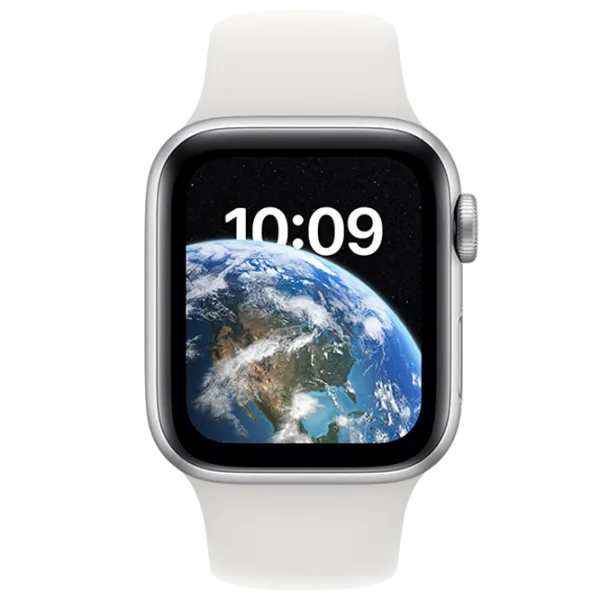 Умные часы Apple Watch SE 2022 40 мм/ Серебристый - White Sport/ MNJV3UL/ A photo 2 Умные часы Apple Watch SE 2022 40 мм/ Серебристый - White Sport/ MNJV3UL/ A photo 2