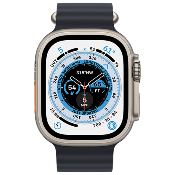 Ceas inteligent Apple Watch Ultra MQFK3UL/ A/ Midnight Ocean Titanium photo 2