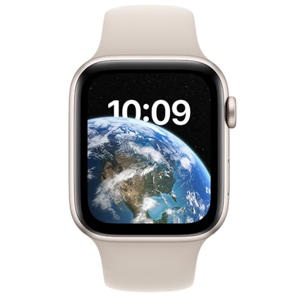 Ceas inteligent Apple Watch SE 2022 44mm/ Starlight - Starlight Sport/ MNJX3UL/ A photo 2 Ceas inteligent Apple Watch SE 2022 44mm/ Starlight - Starlight Sport/ MNJX3UL/ A photo 2