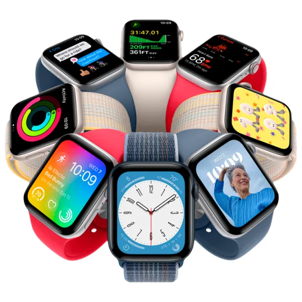 Умные часы Apple Watch Series 8 MP6K3UL/ A/ White Sport Серебристый photo 3