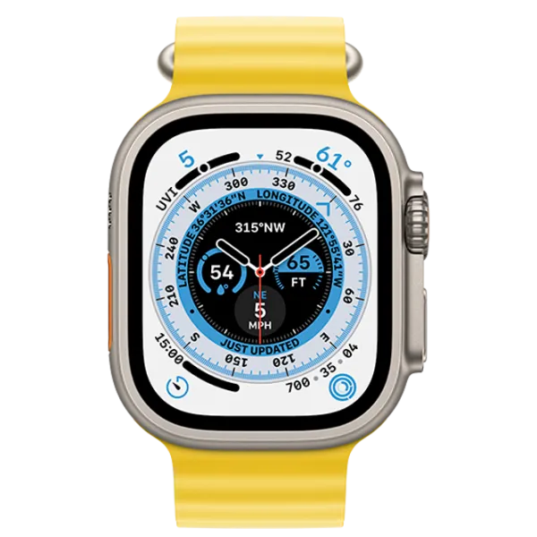Умные часы Apple Watch Ultra MNHG3UL/ A/ Yellow Ocean Титан photo 2 Умные часы Apple Watch Ultra MNHG3UL/ A/ Yellow Ocean Титан photo 2
