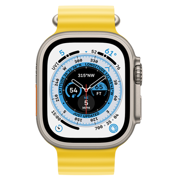 Умные часы Apple Watch Ultra MNHG3UL/ A/ Yellow Ocean Титан photo 2 Умные часы Apple Watch Ultra MNHG3UL/ A/ Yellow Ocean Титан photo 2
