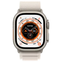 Умные часы Apple Watch Ultra Small/ MQFQ3UL/ A/ Starlight Alpine Титан photo 2