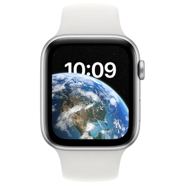 Ceas inteligent Apple Watch SE 2022 44mm/ Silver - White Sport/ MNK23UL/ A photo 2 Ceas inteligent Apple Watch SE 2022 44mm/ Silver - White Sport/ MNK23UL/ A photo 2