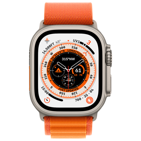 Умные часы Apple Watch Ultra Small/ MNHH3UL/ A/ Orange Alpine Титан photo 2